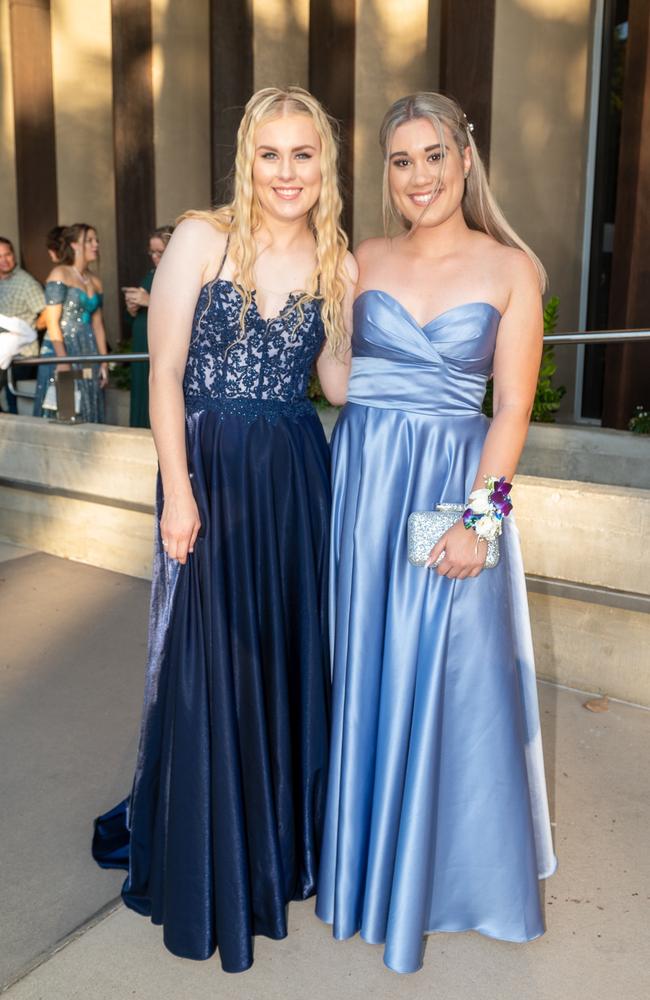 Yolanda Porter and Ruby Ford at Mackay Christian College Graduation dinner, Thursday 16 November 2023 Picture:Michaela Harlow