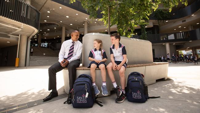 Santa Sophia Catholic College in Box Hill is part of the Parramatta Catholic diocese. Picture: Julian Andrews