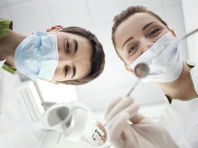 Generic photo of a dentist at work. Dental surgery. Picture: iStock