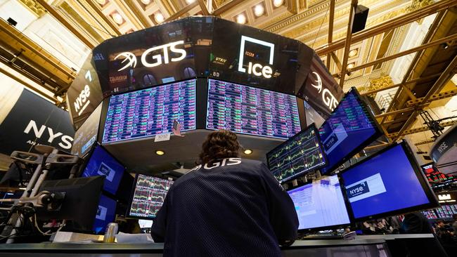 This week’s kick-off to the corporate earnings season offers the next trial for the market as investors consider whether US stocks can hold on to recent gains in the face of deteriorating profits. Picture: Timothy A. Clary/AFP