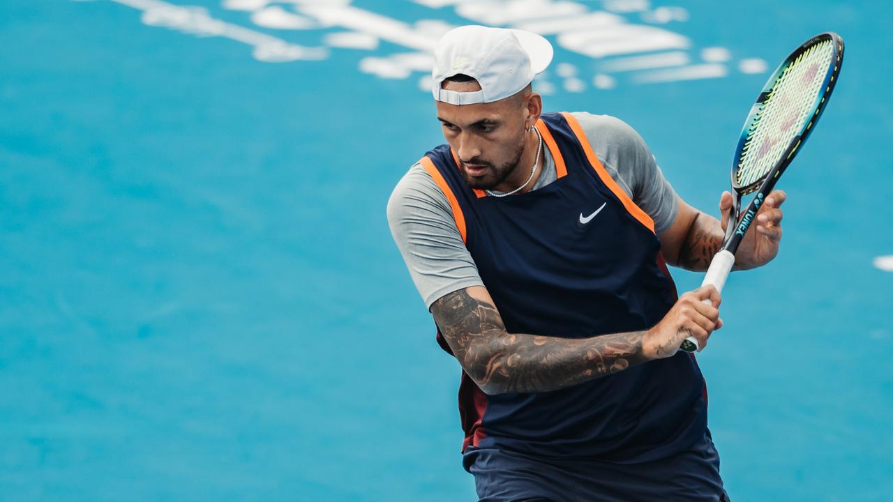Nick Kyrgios has defended his decision to play in Saudi Arabia. (Photo by Alexander Scheuber/Getty Images for MatchMaker)