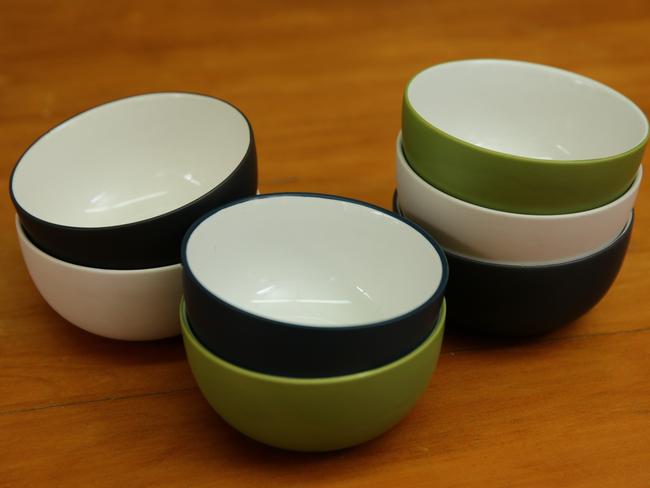 Condiment bowls, $39.95 for a set of four.