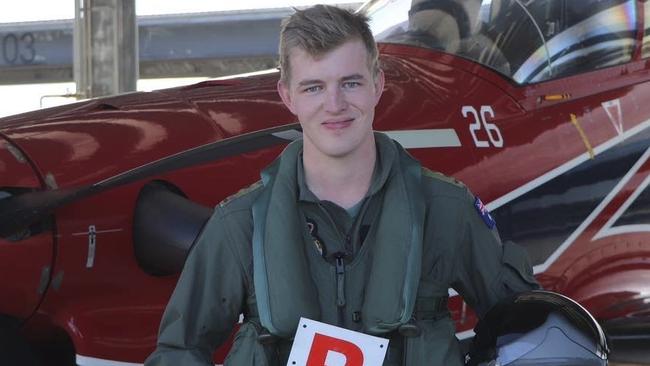 Lieutenant Max Nugent is one of four men from the 6th Aviation Regiment who perished when their MRH-90 helicopter went down in waters off Queensland’s Whitsunday Islands. Picture: Facebook