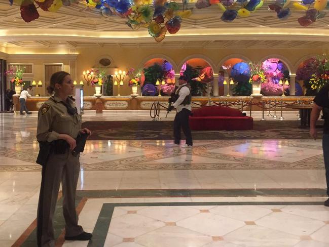 Robbers in pig masks spark panic at Las Vegas Bellagio casino