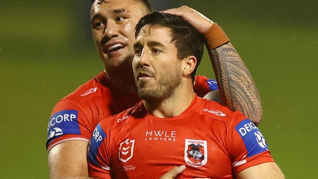 Ben Hunt isn’t worried about the culture at the Dragons despite a number of off-field dramas. Picture; Mark Nolan/Getty Images