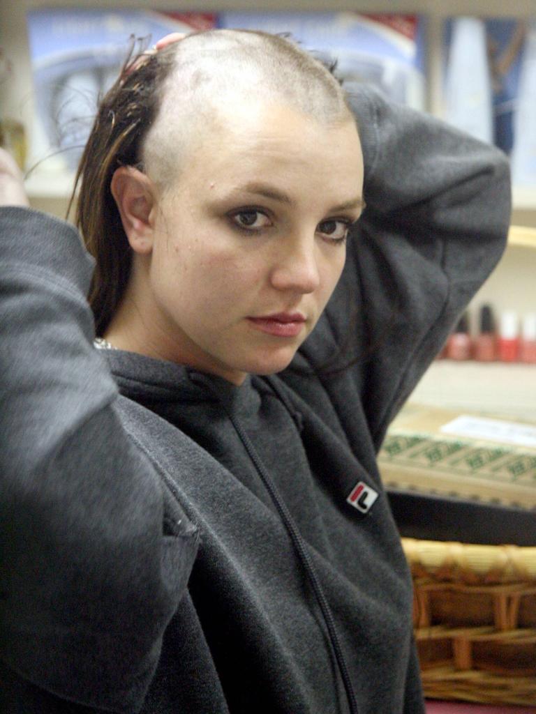 One day earlier, these photos of Britney shocked the world. Picture: X17online