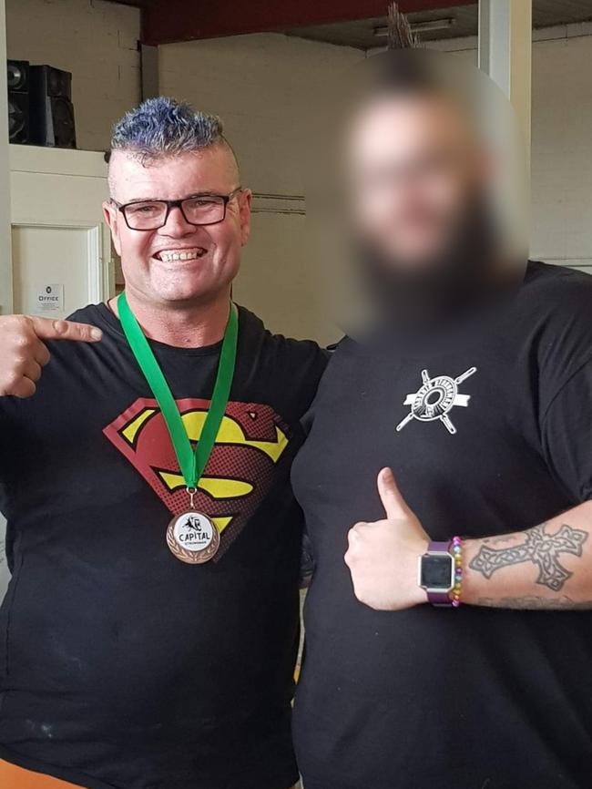 Glenn Matthew Johnston (pictured left) pleaded guilty to a string of online grooming and child porn charges. Picture: Facebook/Supplied