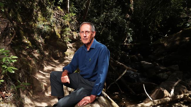 Bob Brown, former Greens leader and now of the Bob Brown Foundation in relation to the Federal Court decision on logging in Tasmania handed down in Brisbane. Picture: Nikki Davis-Jones