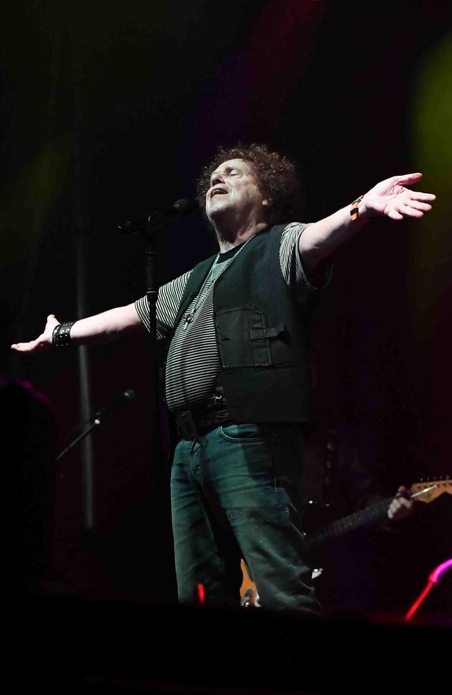 Leo Sayer performs at Sounds of Rock 2024, Hervey Bay. Picture: Patrick Woods.