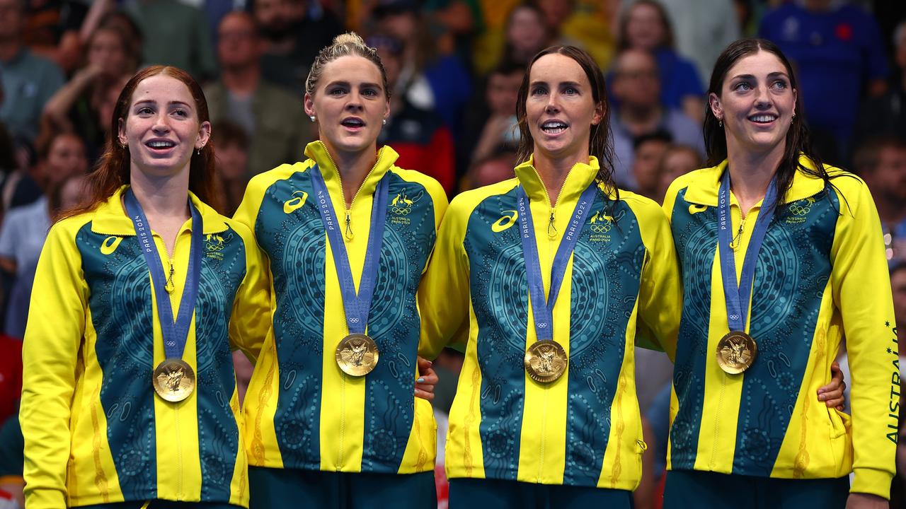 A golden night for the golden girls. (Photo by Maddie Meyer/Getty Images)