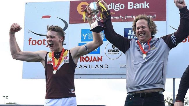 McKenzie coached Boronia’s under-19s to a flag in 2018. He joined Boronia in 2000 as a player before beginning his coaching journey in 2001. Picture: Davis Harrigan