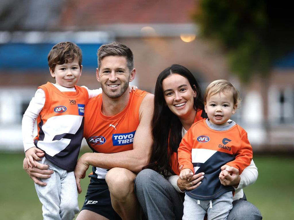 Freshly re-signed GWS star Callum Ward is chasing a $5m off-field payday. Picture: Phil Hillyard