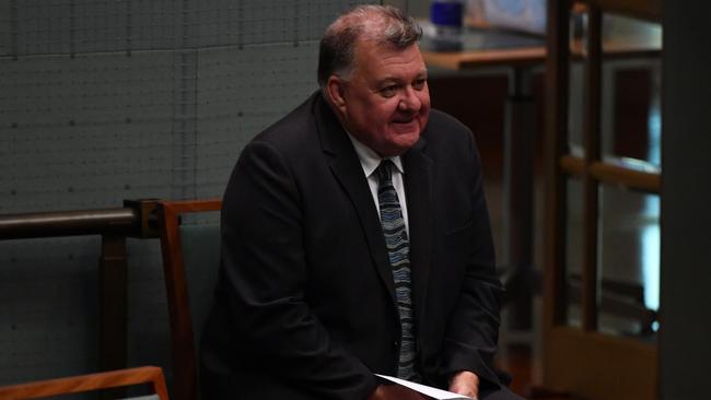 Craig Kelly on the crossbenches during Question Time. Picture: Sam Mooy/Getty Images