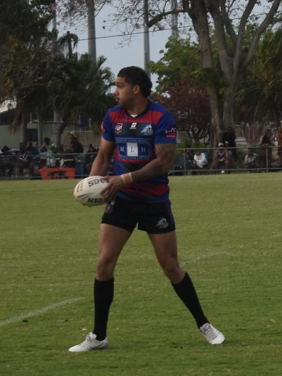 Open men's grand final between GH United and Coastal Balaz at the Mackay Indigenous Rugby League Carnival. Picture: Mitch Bourke.
