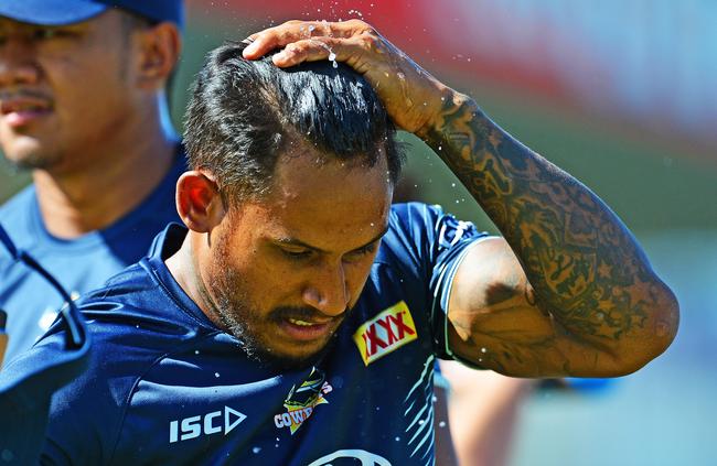 Ben Barba was sacked by the North Queensland Cowboys after allegations he physically assaulted his partner.  Picture: Zak Simmonds