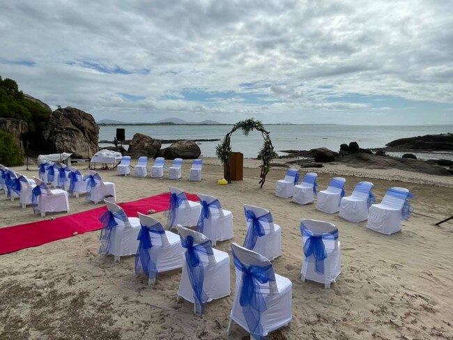 The Cove Restaurant in Bowen, as a wedding venue