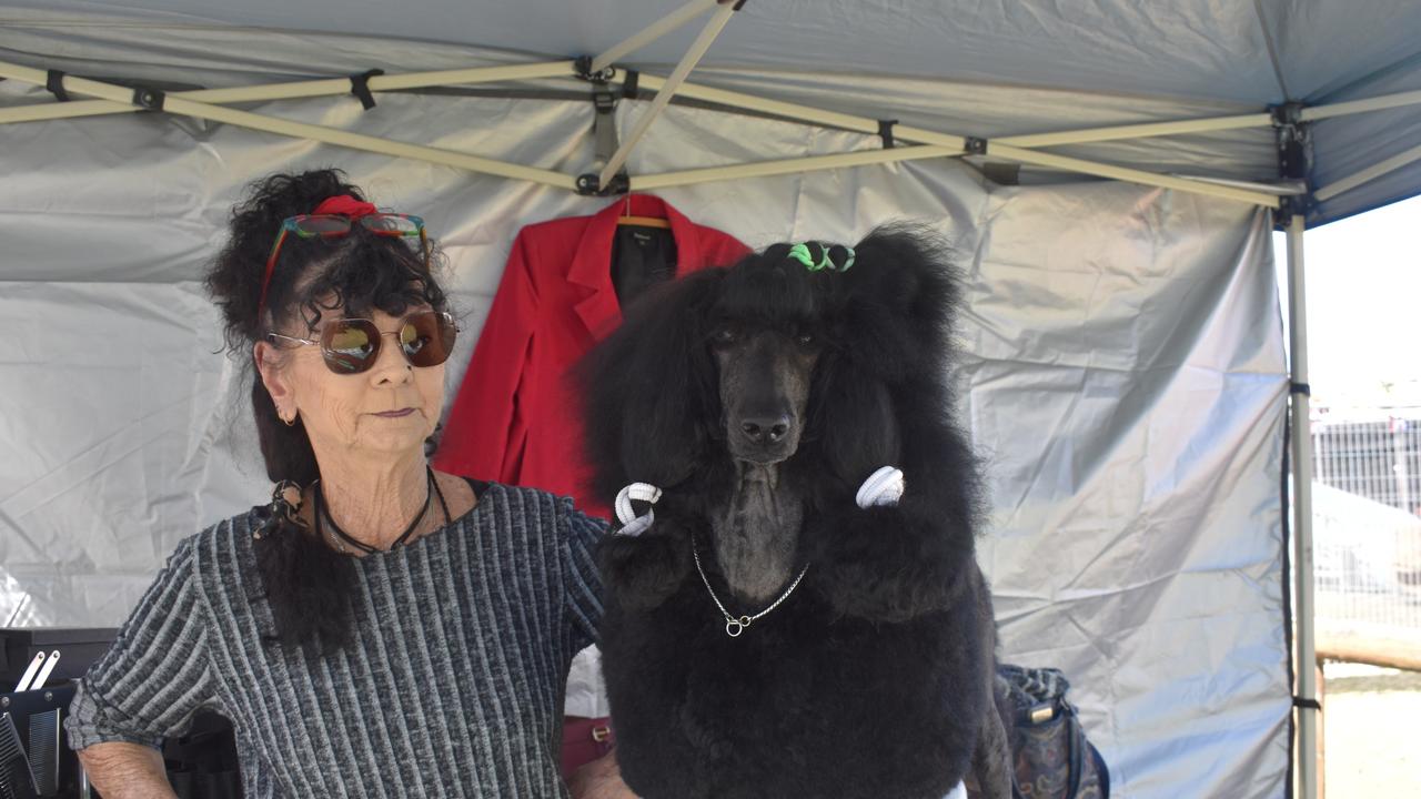 Margaret McMahon and Libby at the 2024 Rockhampton Agricultural Show.