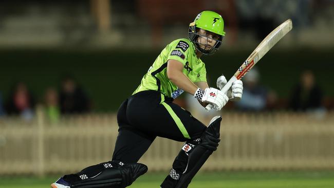 Litchfield in action for the Sydney Thunder. Photo by Phil Hillyard