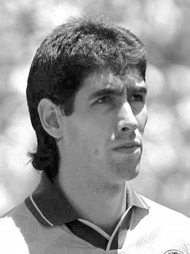 Andres Escobar was Colombia’s captain and star player.