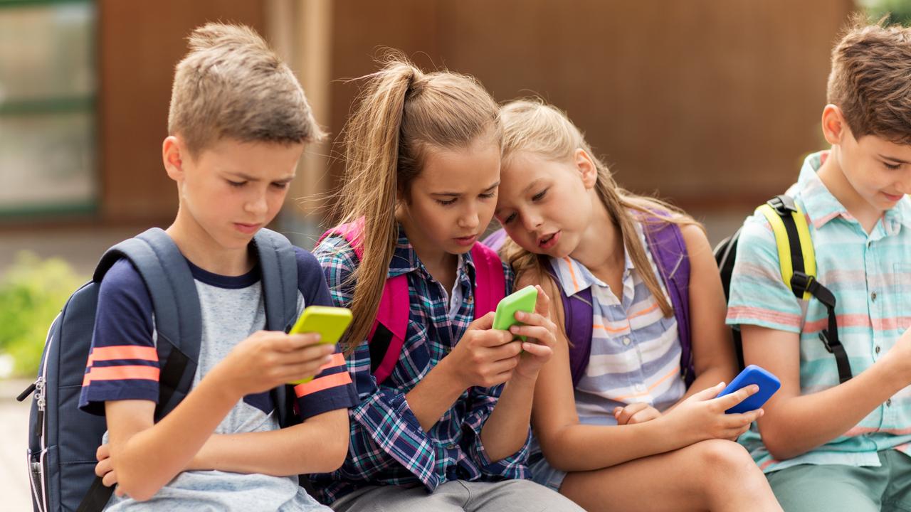 Some Australian kids will not be able to have a mobile phone at school. Picture: istock