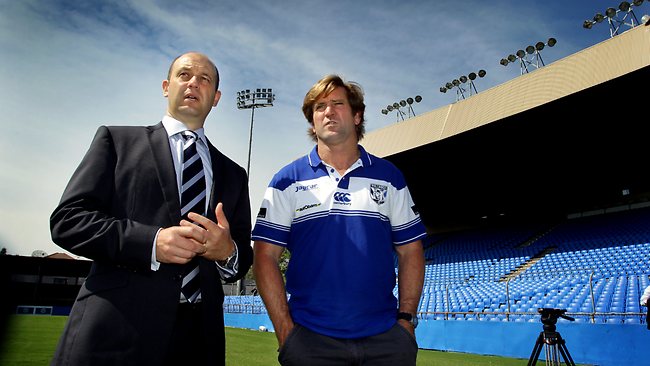 Todd Greenberg and Des Hasler