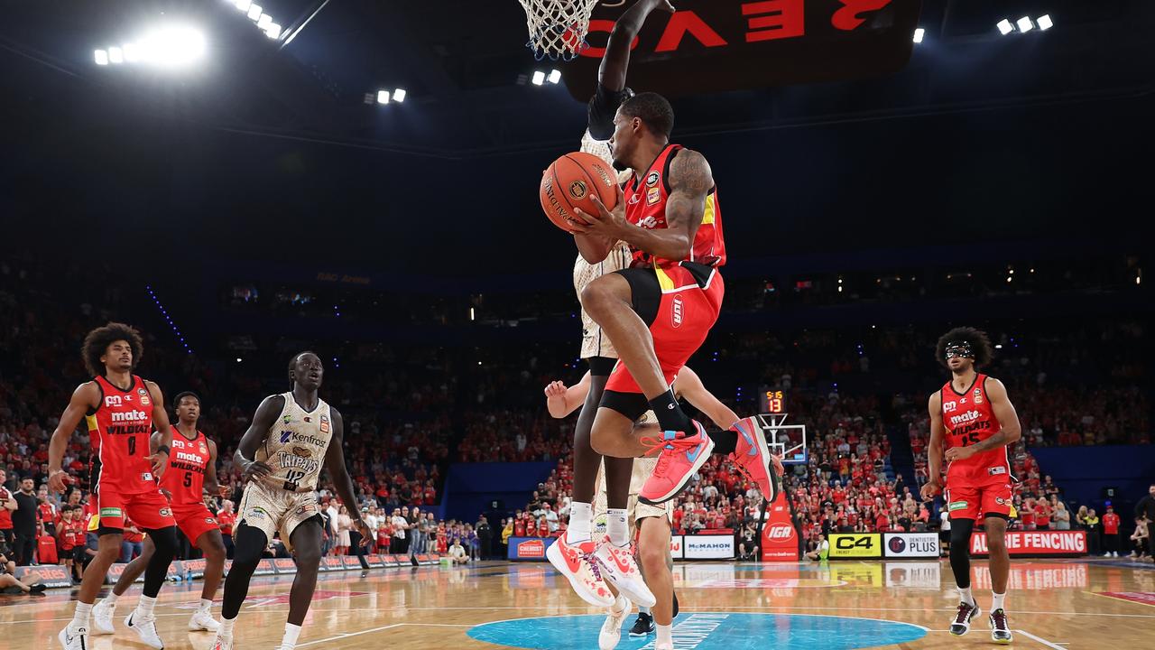 The SEG-owned Perth Wildcats in action. Picture: Getty Images