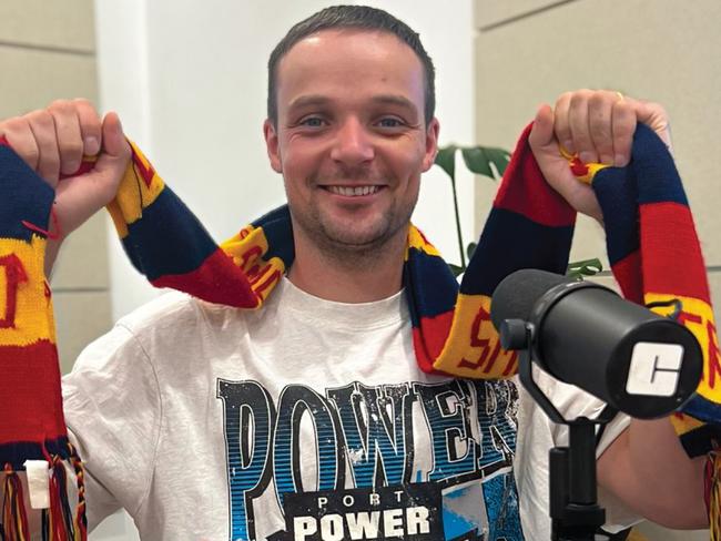 EX-footballer turned podcaster Dylan Buckley. Picture Supplied
