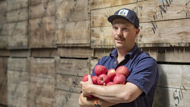 Increasing rural land prices mean young farmers like Mitchell McNab are finding it harder to expand or buy their own block of farmland. Picture: Zoe Phillips