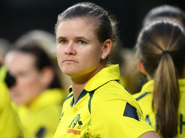 Jess Jonassen was left out of the the T20 World Cup squad. Picture: Mike Hewitt/Getty Images