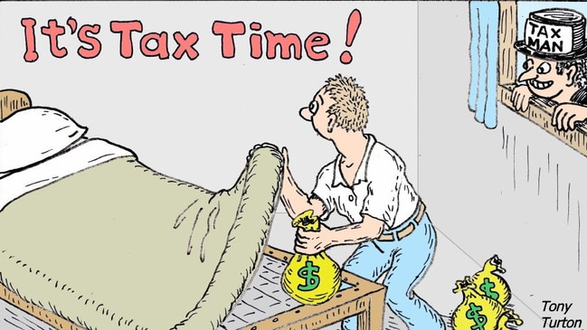 July – August is when we all try to get out of paying Tax.