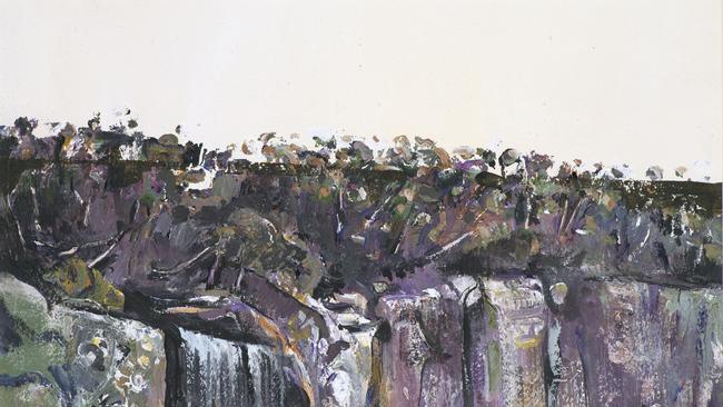 Fred Williams’ Cliff Face, Springbrook I, 1971