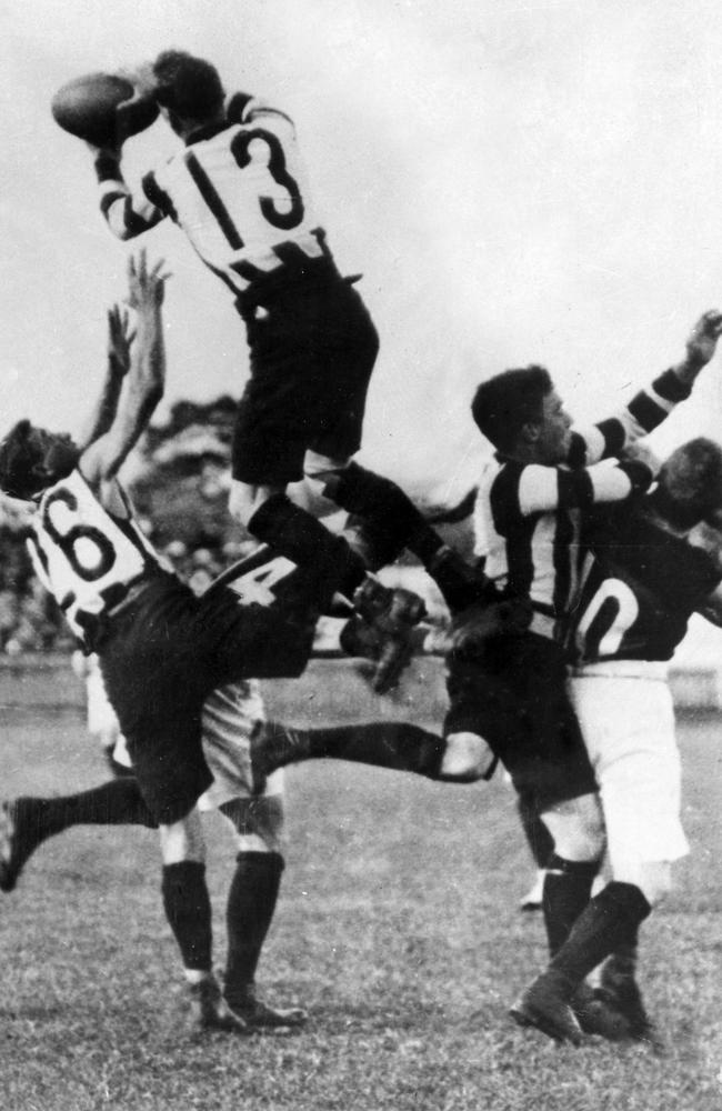 Collingwood’s Dick Lee inspired a generation of speckie-takers.