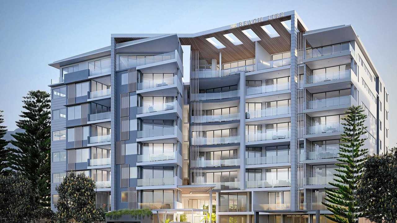 Artist's impression of a new 57-unit apartment block at Alexandra Headland. Picture: Contributed