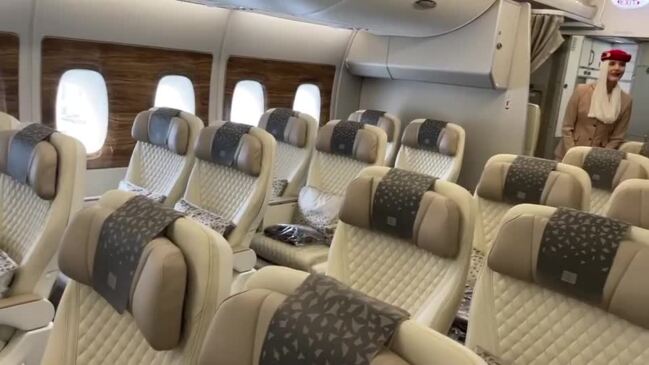 Walkthrough of Emirates’ premium economy section