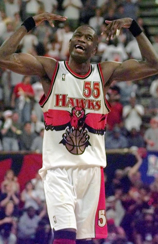 Dikembe Mutombo's No.55 jersey to be retired by the Atlanta Hawks