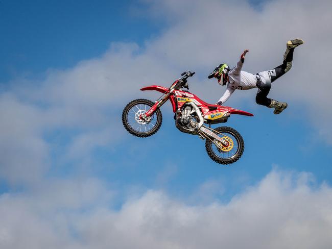 Catch the Motorcross showcase ath the Royal Melbourne Show. Picture: Jake Nowakowski