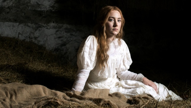 Saoirse Ronan as Nina in a scene from new film The Seagull, which is an adaptation of Anton Chekhov’s 1896 play.