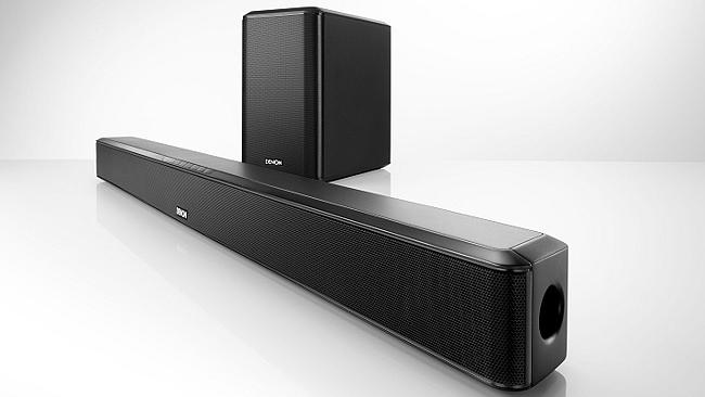 Denon’s soundbar is a convenient solution to boosting your TV’s audio prowess. 