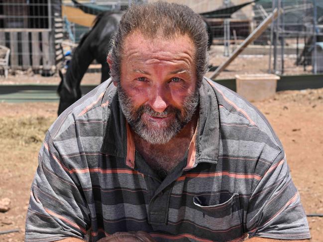 DECEMBER 20, 2024: Shane Jones at South Australian Humane Animal Rescue Association (SAHARA) at Morgan, owned by Carole Morris and Shane Jones. Picture: NewsWire / Brenton Edwards