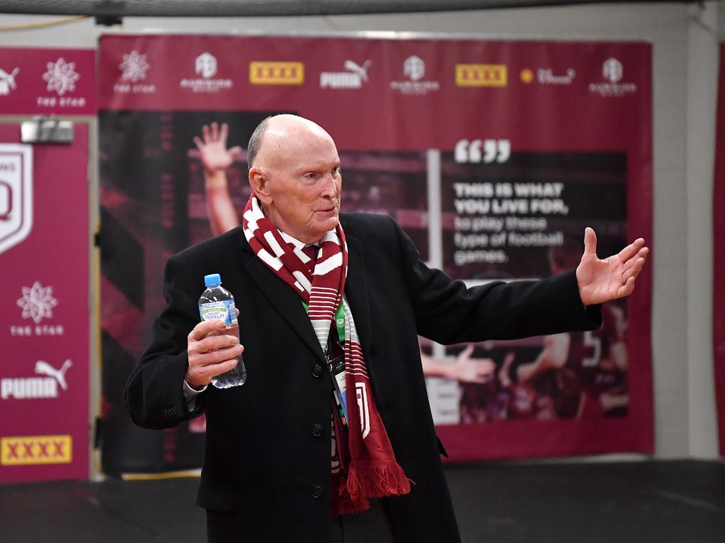Long-serving QRL chairman Bruce Hatcher. Picture: NRL Photos