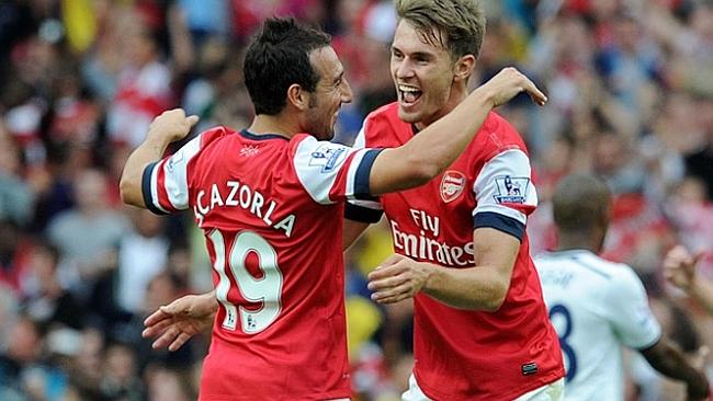 Santi Cazorla and Aaron Ramsey give Arsenal plenty of hope for the future.