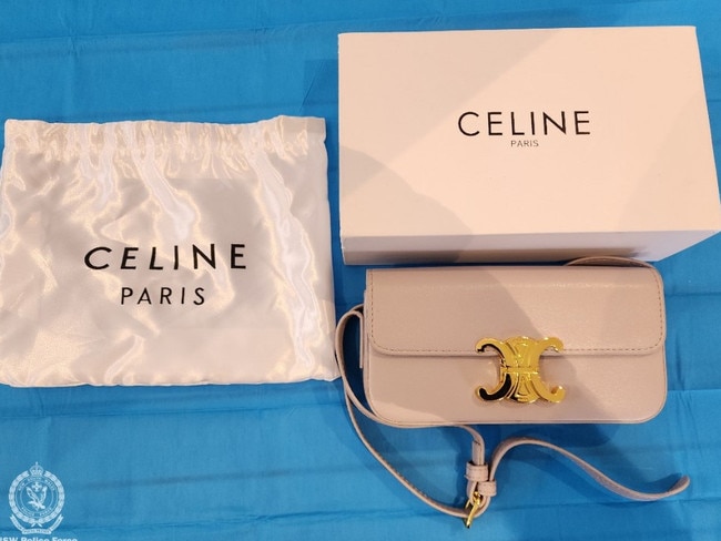 Celine Paris bag. Picture: NSW Police