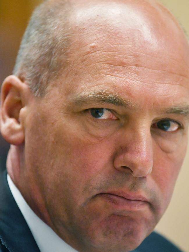 Former Senate President Senator Stephen Parry is an alleged victim of Mr Mubake. Picture: AAP Image/Mick Tsikas