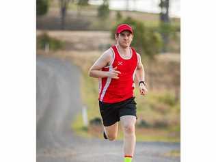 Billy Tindall is running from Melbourne to the Sunshine Coast for Daniel Morcombe Foundation. Picture: Contributed