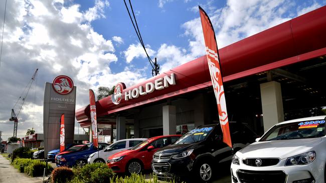 This Holden dealership in Sydney was demolished to make way for the WestConnex. More dealerships are expected to disappear. Picture: AAP Image/Joel Carrett