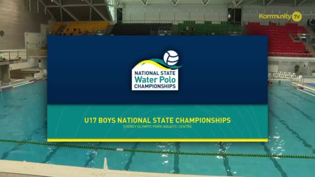 Replay: Water Polo National State Championships Day 2 - NSW Waratahs v WA Gold (17 and Under)