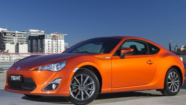 The Toyota 86 (pictured) and its Subaru BRZ twin are being recalled due to a power steering failure. Picture: Supplied