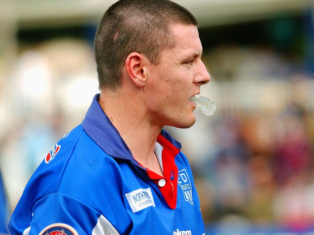 Wallabies Matt Burke playing for Eastwood at TG Millner. Picture: Supplied