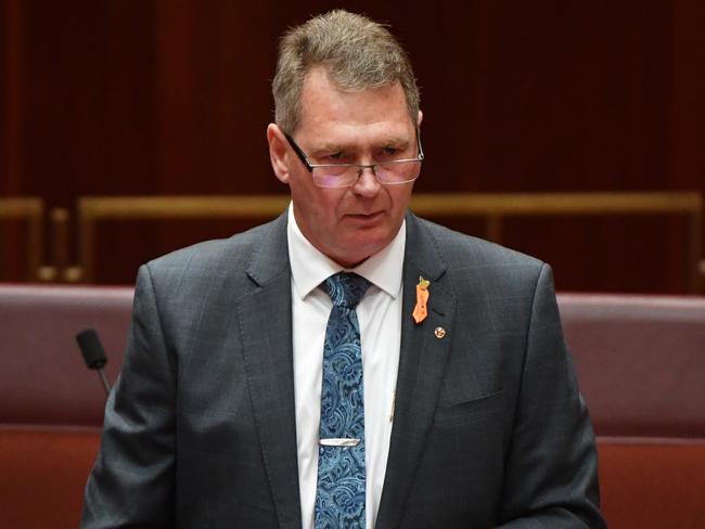 Senator Steve Martin becomes the first National senator in Tasmania for more than 90 years. Picture: AAP