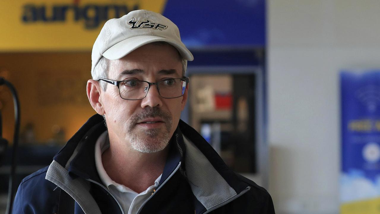 Marine Scientist David Mearn after the discovery of the wreckage of the plane that was carrying footballer Emiliano Sala. Picture: AP 